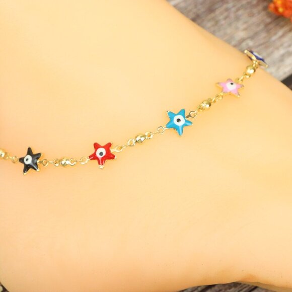 "Elegant Handmade Anklet – Delicate Jewelry for Women, MAR092168 - Picture 1 of 10